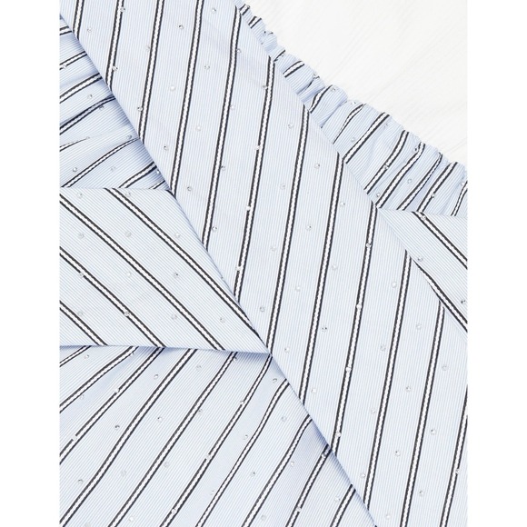 NWT Ramy Brook Moxie Embellished Stripe Mini Dress Preppy Nautical Coastal XL - Picture 8 of 16